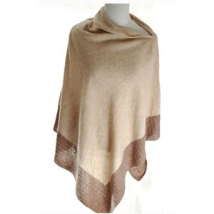 Celeste Cashmere wool pullover poncho